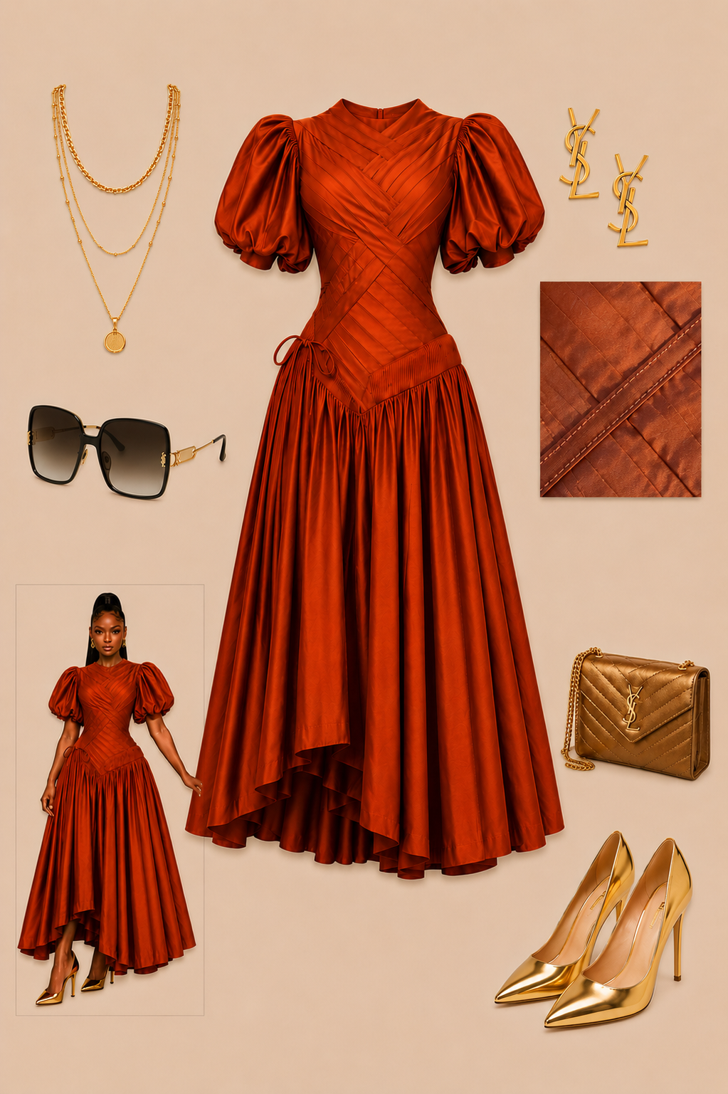The Tica Luxe dress
