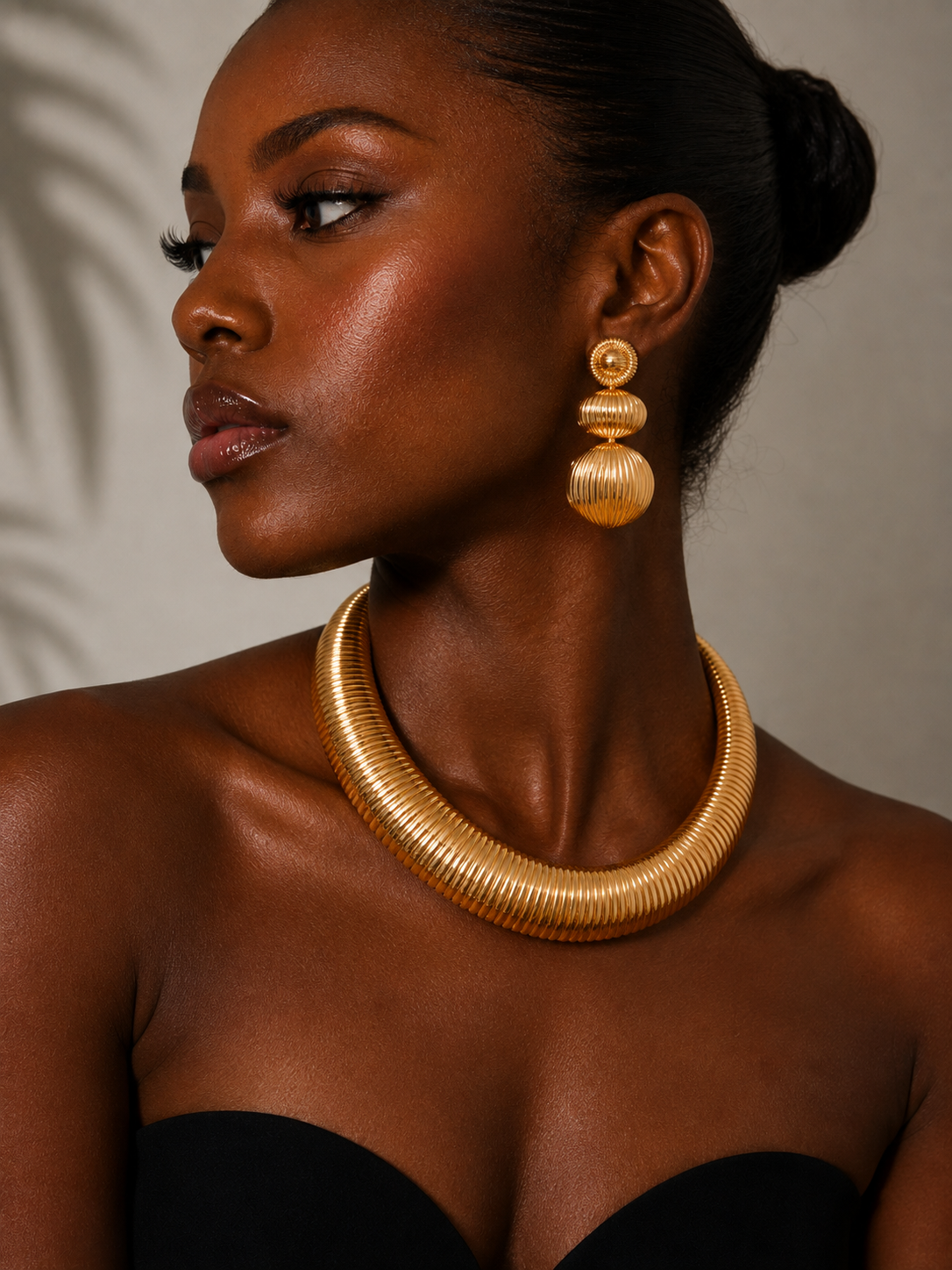 Golden Luxe Collar Set